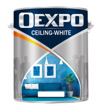 Sơn Oexpo  cody Ceiling white - Sơn Oexpo trắng lăn trần 18 lít