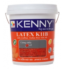 Sơn chống thấm Kenny Latex K11B *2 cho vữa tô