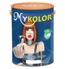 Sơn nước ngoại thất Mykolor Touch Semigloss Finish 