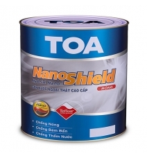 Sơn ngoại thất cao cấp Toa Nanoshield bóng