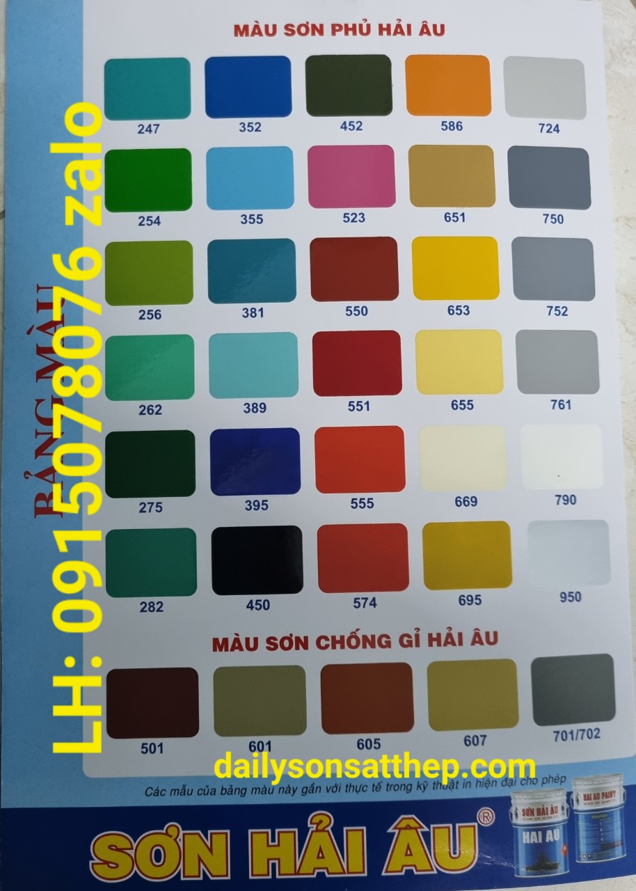 Sơn dầu Hải Âu: Bảo vệ hoàn hảo, thẩm mỹ vượt trội