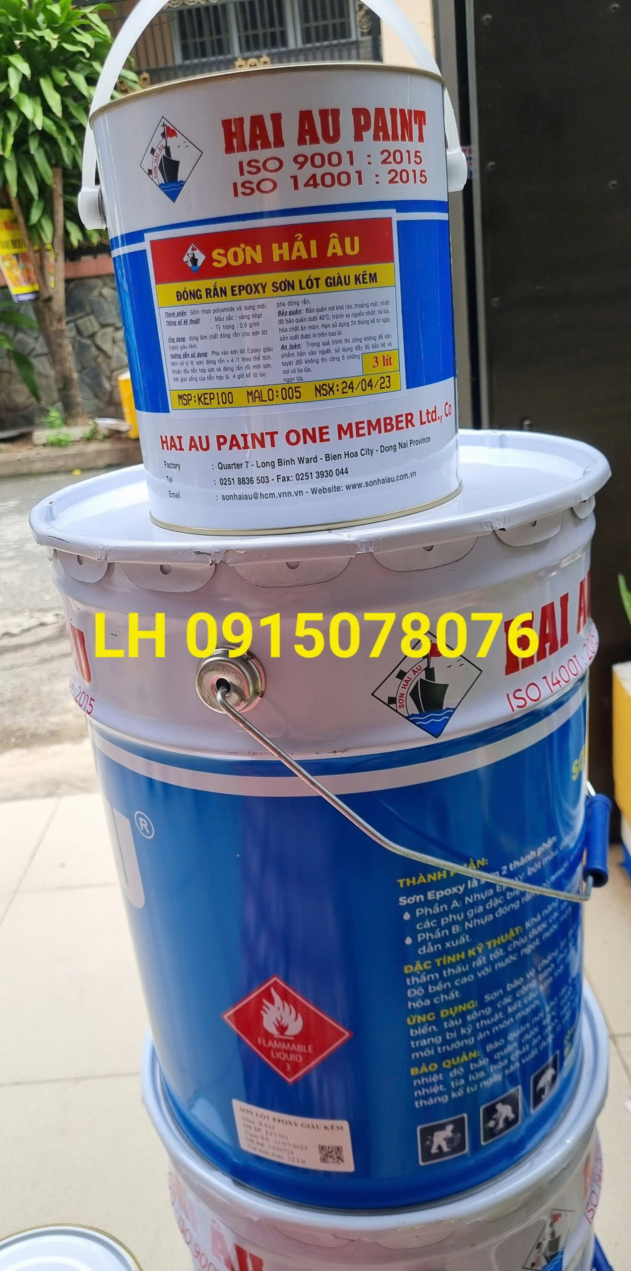 Hướng Dẫn Thi Công Sơn Chống Rỉ Hải Âu EP2702 Chính Hãng Chuẩn Kỹ Thuật