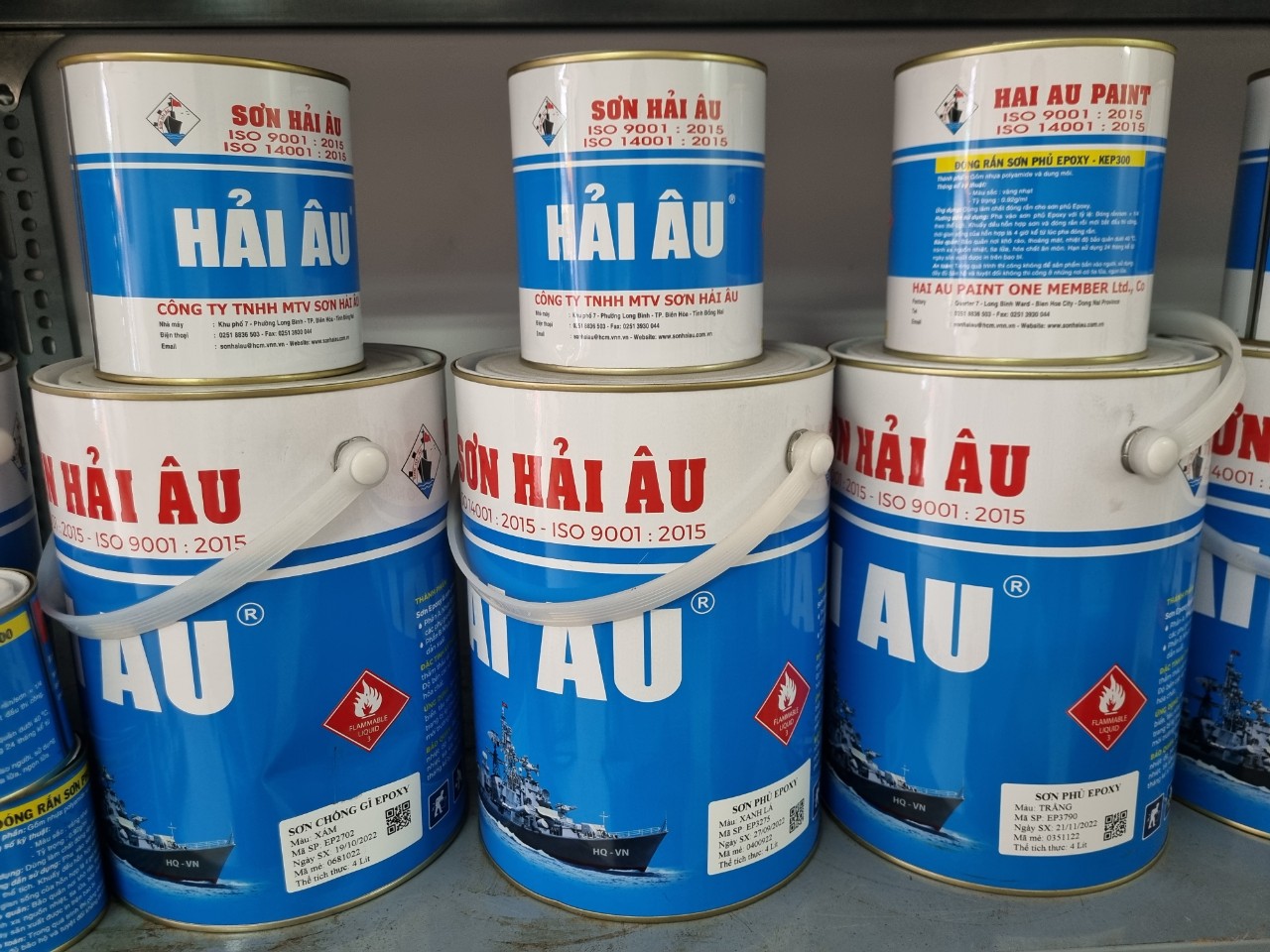 Sơn phủ epoxy Hải Âu – Lựa chọn chất lượng từ công ty cung cấp uy tín