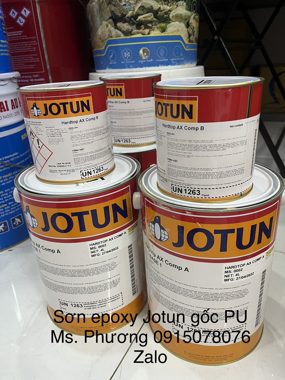 Đại lý bán sơn epoxy hai thành phần uy tín