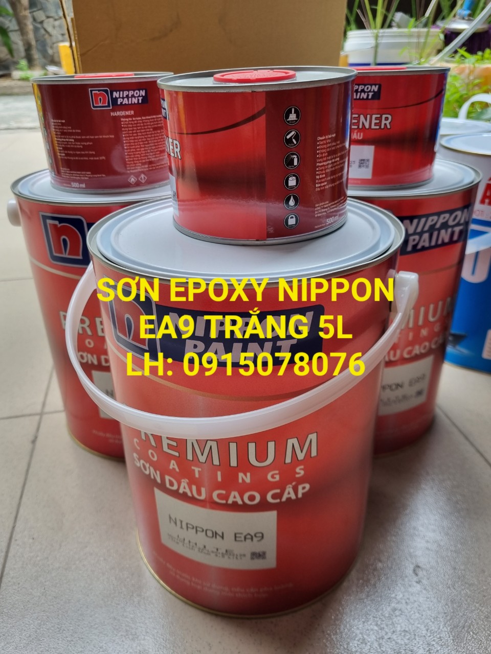 Đại lý bán sơn sắt epoxy hai thành phần