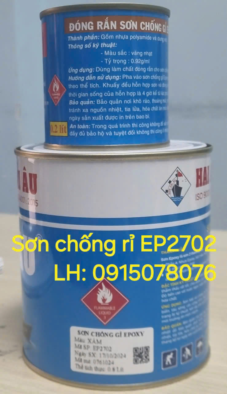 Cách Phân Biệt Sơn Chống Rỉ Hải Âu EP2702 Chính Hãng Và Hàng Giả Trên Thị Trường