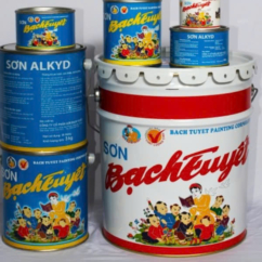 Sơn dầu Bạch Tuyết màu vàng đồng 537 (3kg)