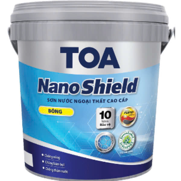 Sơn Toa Nanoshield bóng 5L Sơn Toa Nanoshield bóng 5L