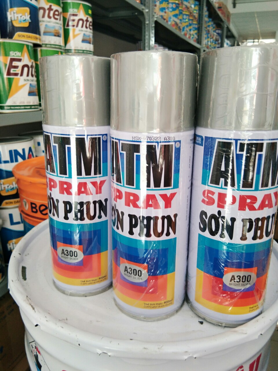 Bảng màu sơn xịt ATM