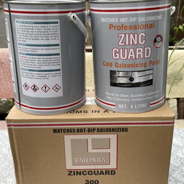 Bảo Vệ Thép Hoàn Hảo Với Sơn Mạ Kẽm Lạnh Zinc Guard ZG300 – Mua Ngay! Bảo Vệ Thép Hoàn Hảo Với Sơn Mạ Kẽm Lạnh Zinc Guard ZG300 – Mua Ngay!