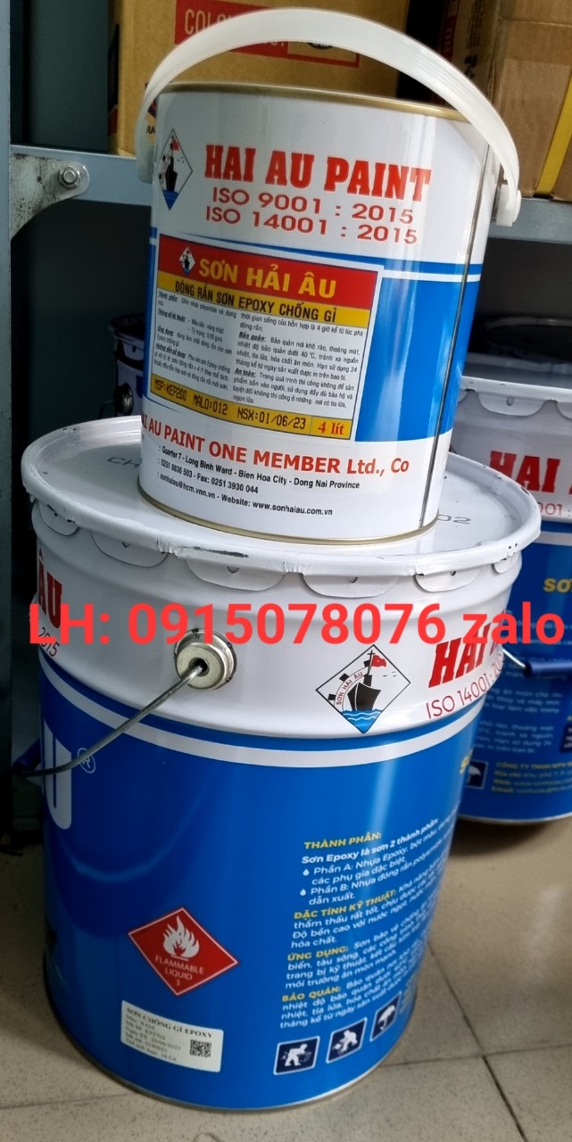 Đại lý bán sơn chống rỉ Hải Âu cho sắt tại HCM