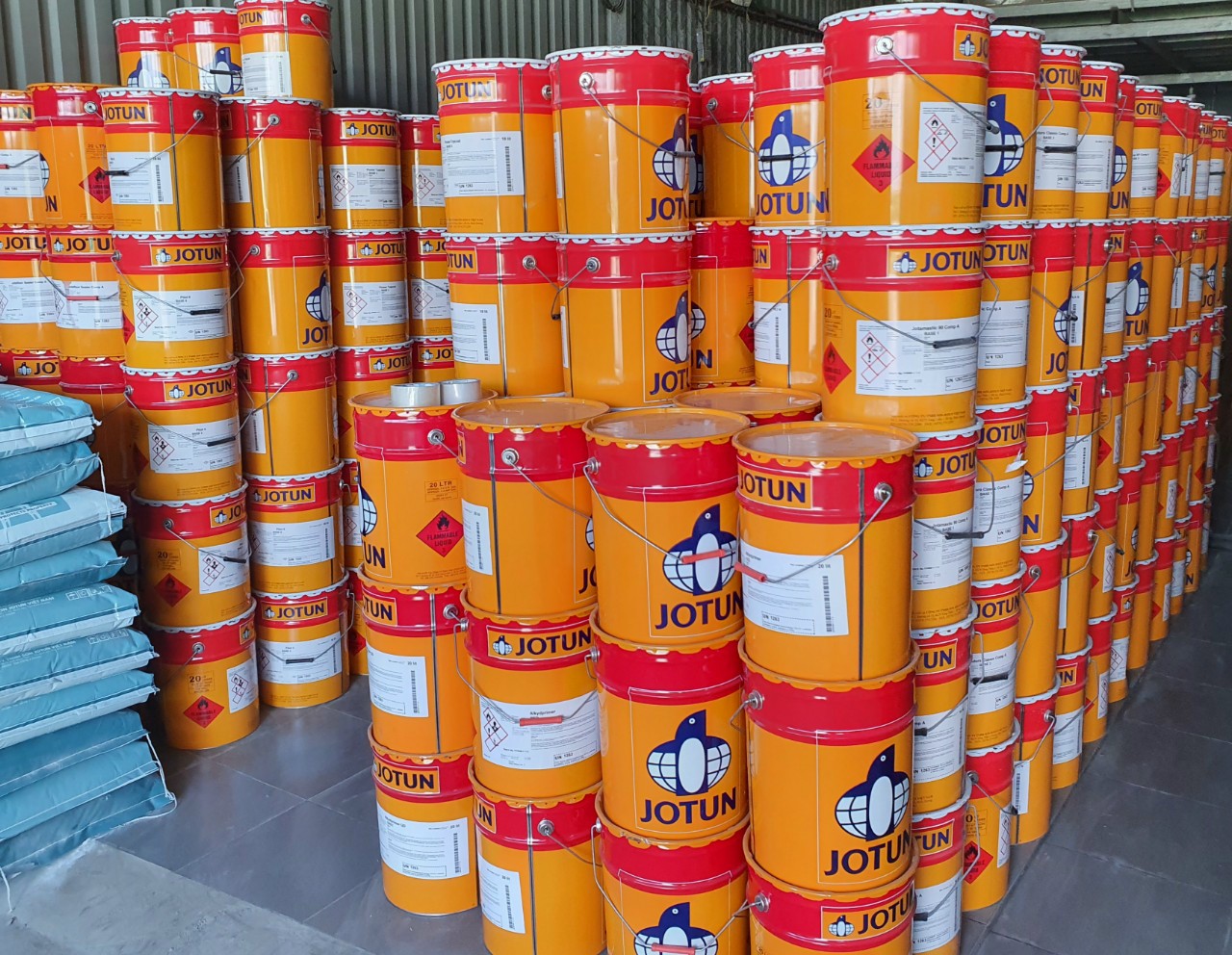 Đại lý bán sơn sắt thép Jotun màu Ral Đại lý bán sơn sắt thép Jotun màu Ral