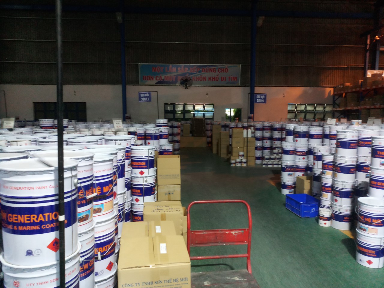 Đại lý sơn alkyd biến tính Thế Hệ Mới ở HCM Đại lý sơn alkyd biến tính Thế Hệ Mới ở HCM