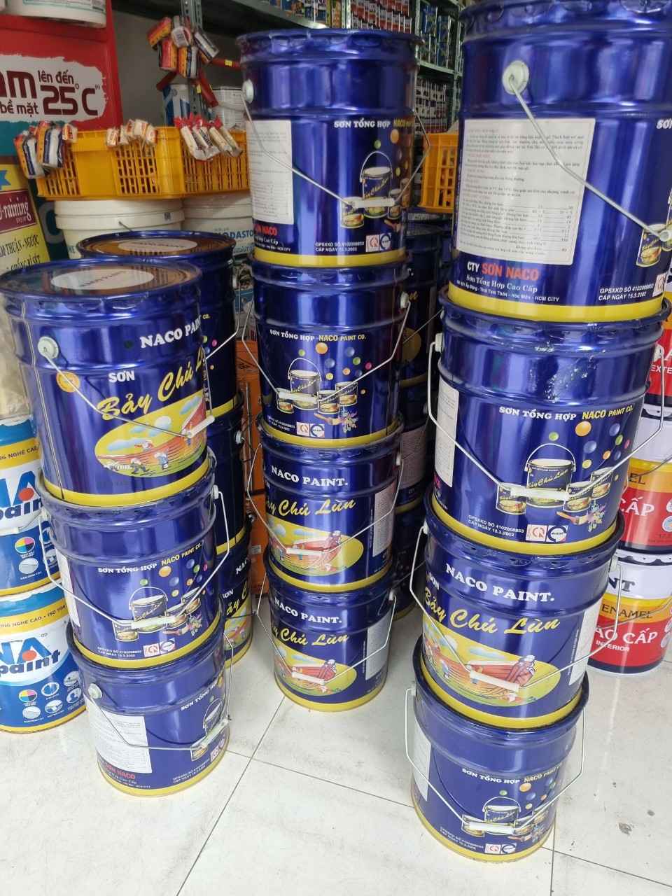 Đại lý sơn alkyd cho sắt thép giá rẻ uy tín Đại lý sơn alkyd cho sắt thép giá rẻ uy tín