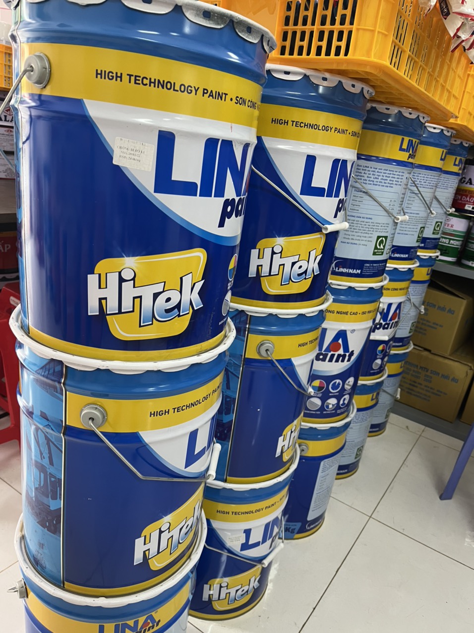 Đại lý sơn chống rỉ epoxy Lina giá rẻ tại HCM