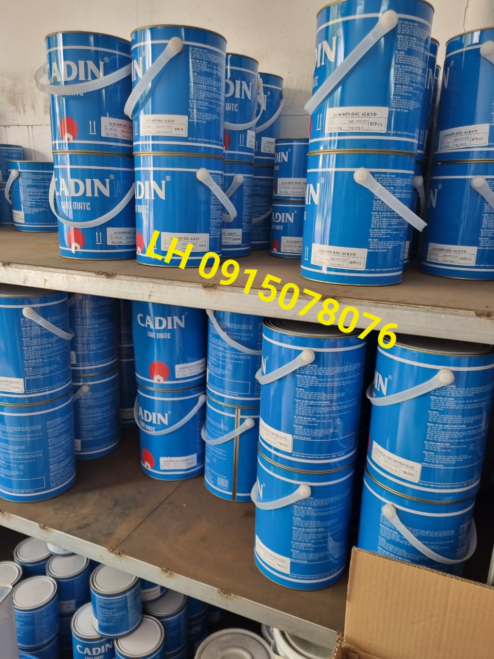 Đại lý sơn dầu Cadin giá rẻ cho sắt tại HCM Đại lý sơn dầu Cadin giá rẻ cho sắt tại HCM