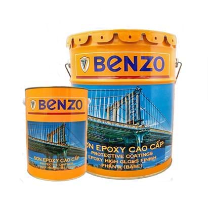 Đại lý sơn epoxy Benzo tại HCM, sơn epoxy hai thành phần cho sắt thép