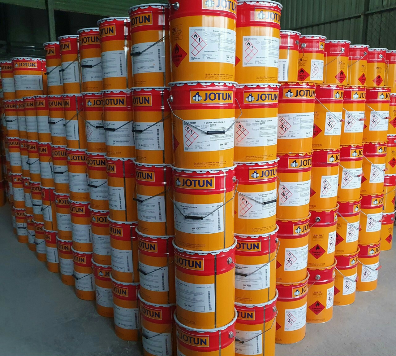 Đại lý sơn epoxy hai thành phần Jotun tại Bình Dương