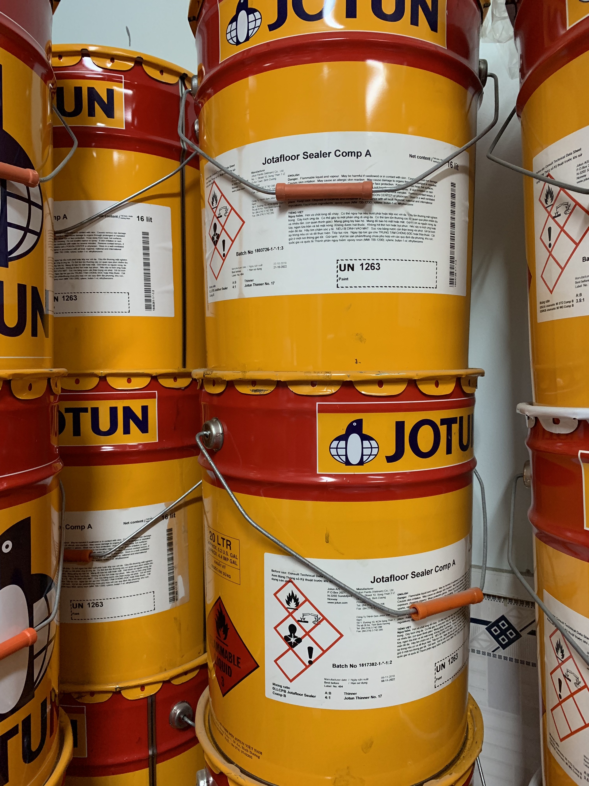 Đại lý sơn epoxy Jotun cho sắt thép giá tốt Đại lý sơn epoxy Jotun cho sắt thép giá tốt