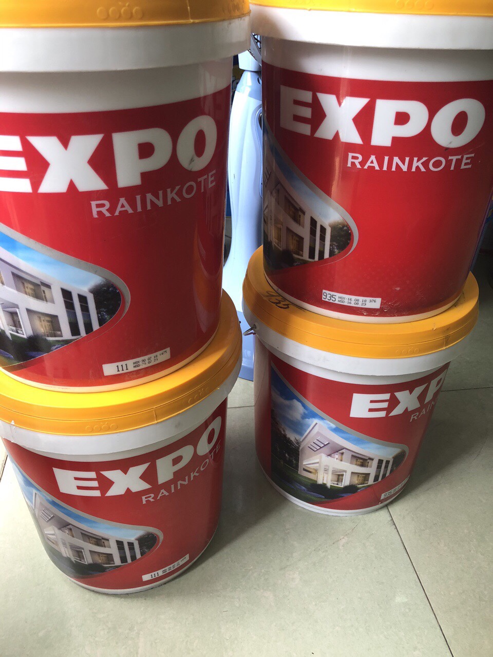 Đại lý sơn Expo uy tín, giao hàng miễn phí, giá cạnh tranh Tại HCM