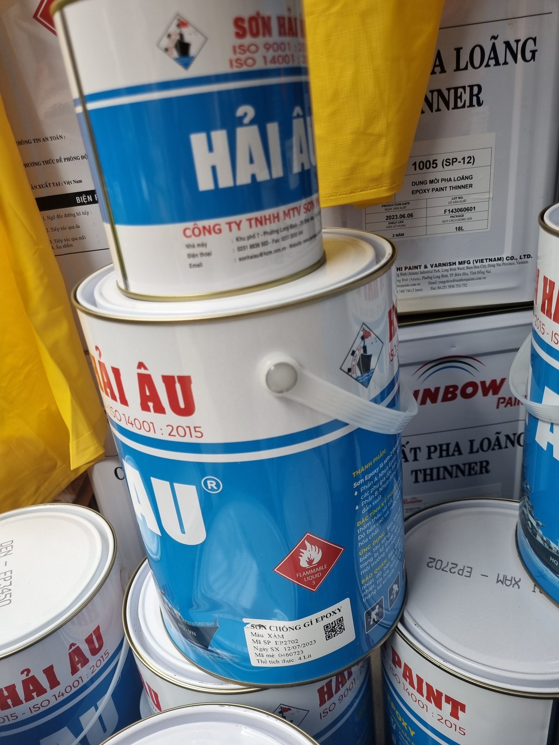 Đại lý sơn Hải Âu: Phân phối đầy đủ các dòng sơn phủ PU và epoxy chính hãng Đại lý sơn Hải Âu: Phân phối đầy đủ các dòng sơn phủ PU và epoxy chính hãng