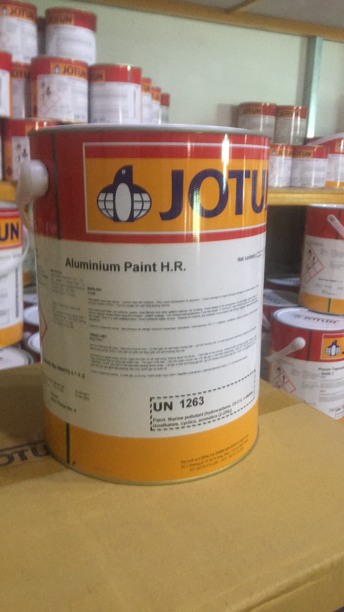 Đại lý sơn Jotun aluminium H.R chính hãng