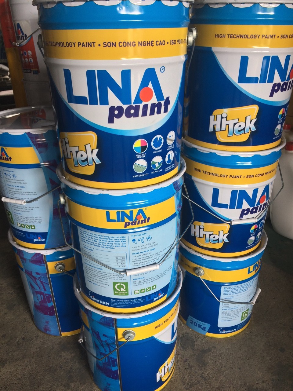 Đại lý sơn Lina cho sắt thép giá rẻ nhất Đại lý sơn Lina cho sắt thép giá rẻ nhất