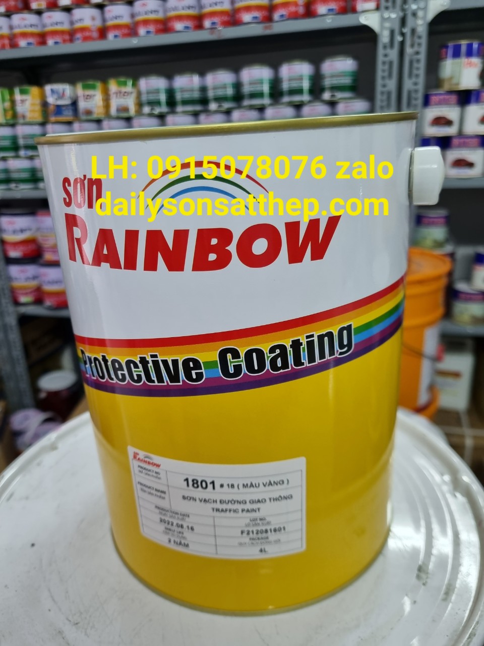Đại lý sơn Rainbow chính hãng nhà máy tại HCM Đại lý sơn Rainbow chính hãng nhà máy tại HCM