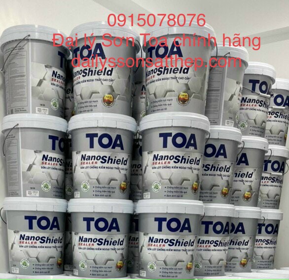 Đại lý sơn Toa ngoại thất giá rẻ