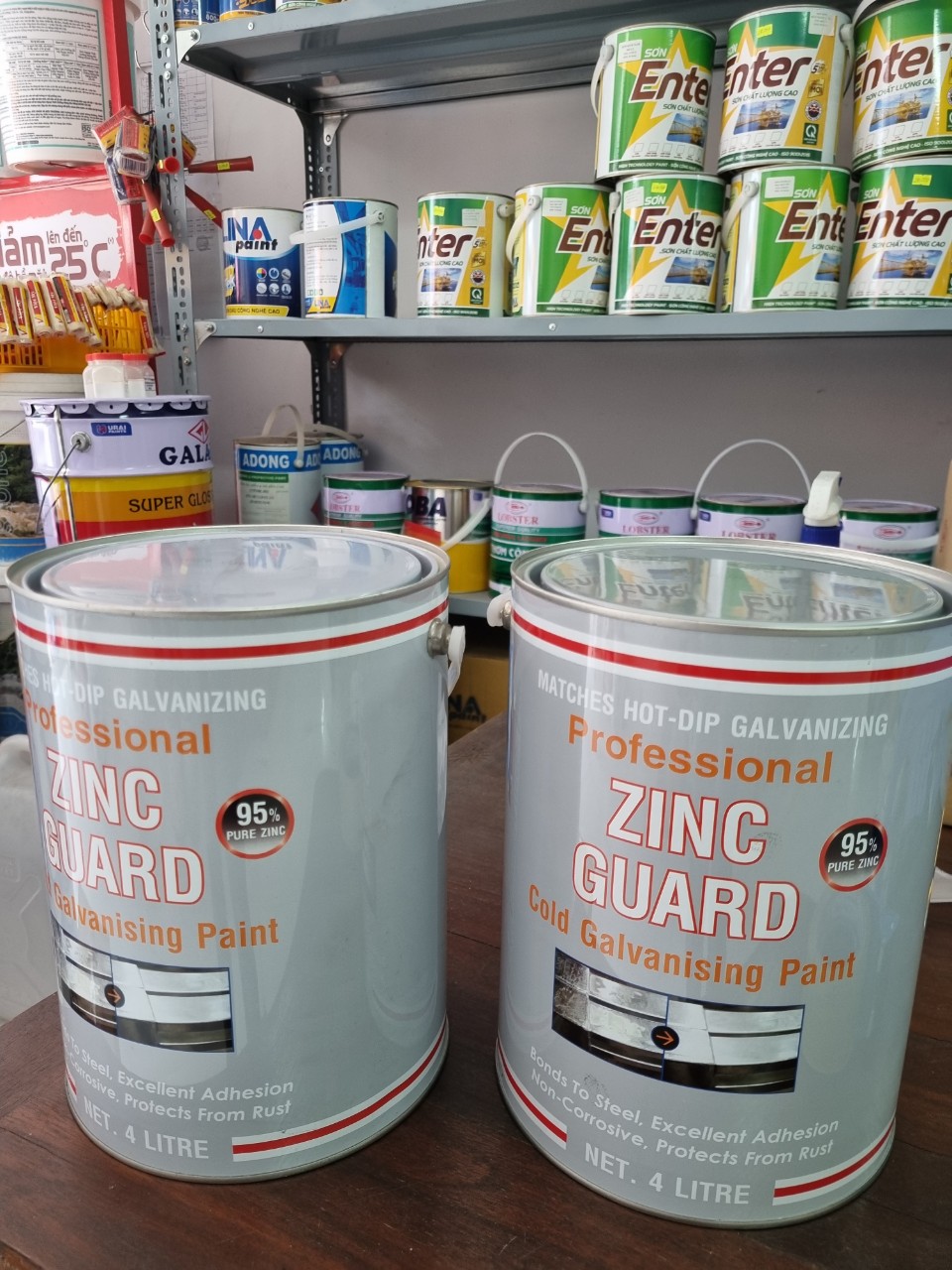 Địa chỉ bán sơn kẽm lạnh ZG151, ZG300, ZG400 nhập khẩu Úc
