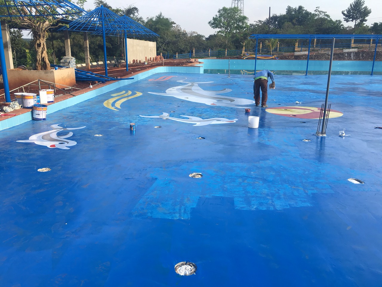 Đơn vị thi công sơn sàn, sơn giao thông uy tín Đơn vị thi công sơn sàn, sơn giao thông uy tín