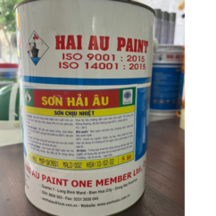 Sơn chịu nhiệt 600 độ nhũ bạc Hải Âu SK6.950 Sơn chịu nhiệt 600 độ nhũ bạc Hải Âu SK6.950
