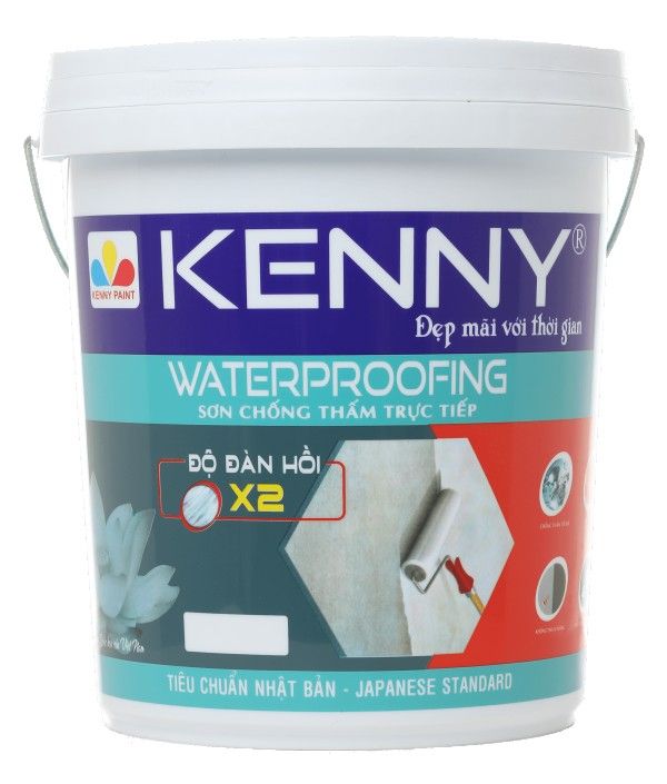 Sơn chống thấm màu Kenny Waterfroofing Sơn chống thấm màu Kenny Waterfroofing