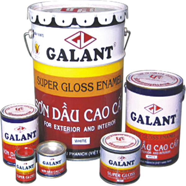 Sơn dầu Galant màu thường 3L