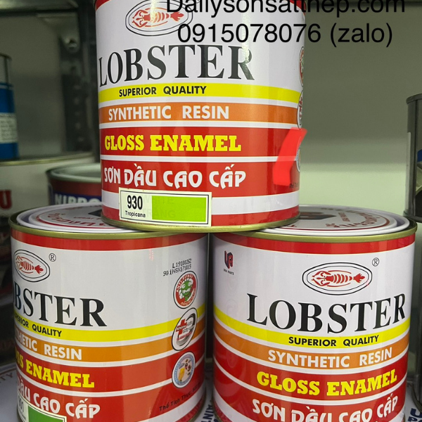 Đại lý sơn Lobster chống rỉ cho sắt thép chính hãng Đại lý sơn Lobster chống rỉ cho sắt thép chính hãng