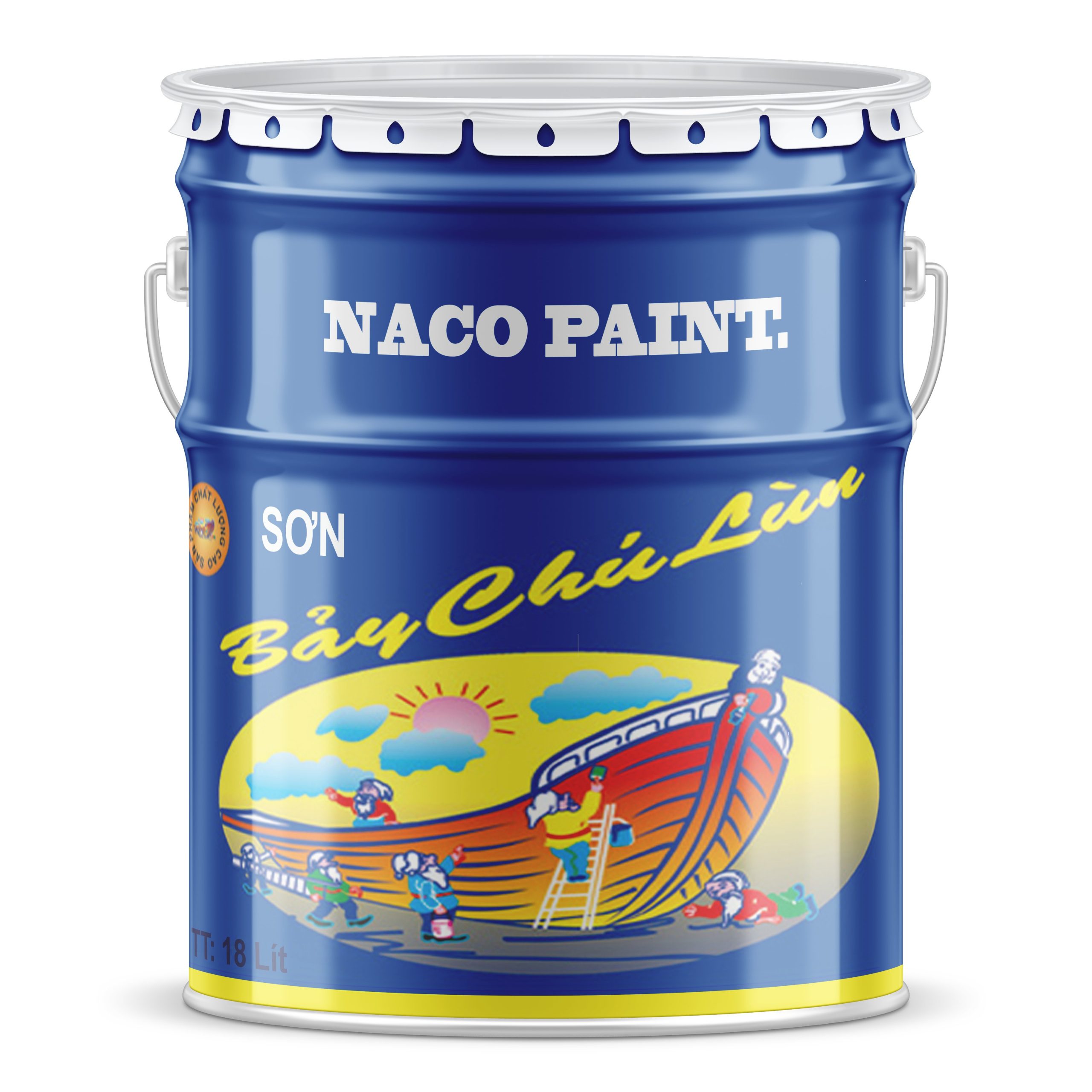 Sơn dầu Naco xanh lá NC31A
