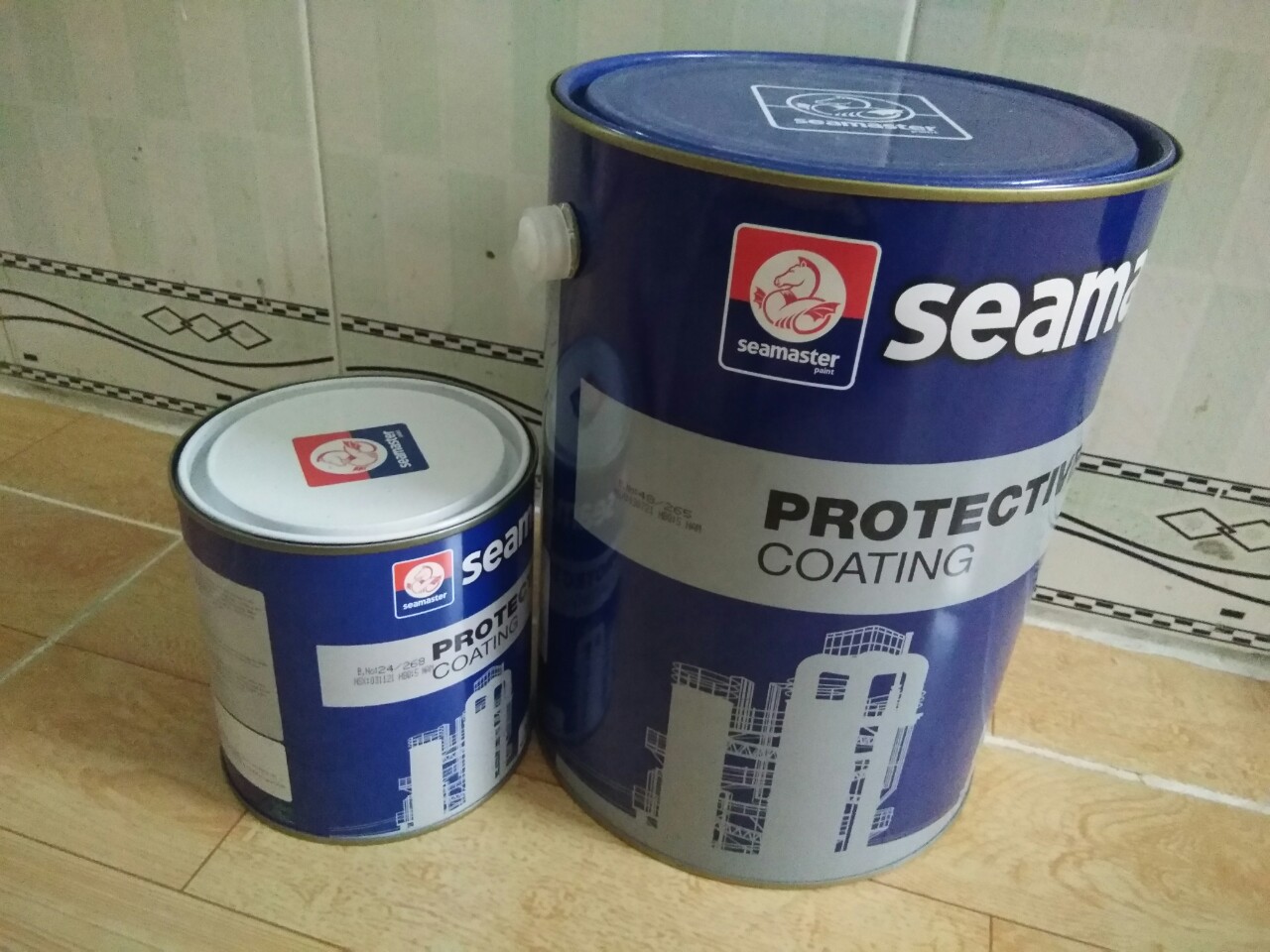 Sơn Epoxy hai thành phần cho sàn bê tông Sơn Epoxy hai thành phần cho sàn bê tông