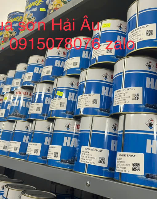 Sơn Hải Âu EP2701: Lớp Chống Rỉ Giàu Kẽm Hai Thành Phần Cho Môi Trường Khắc Nghiệt