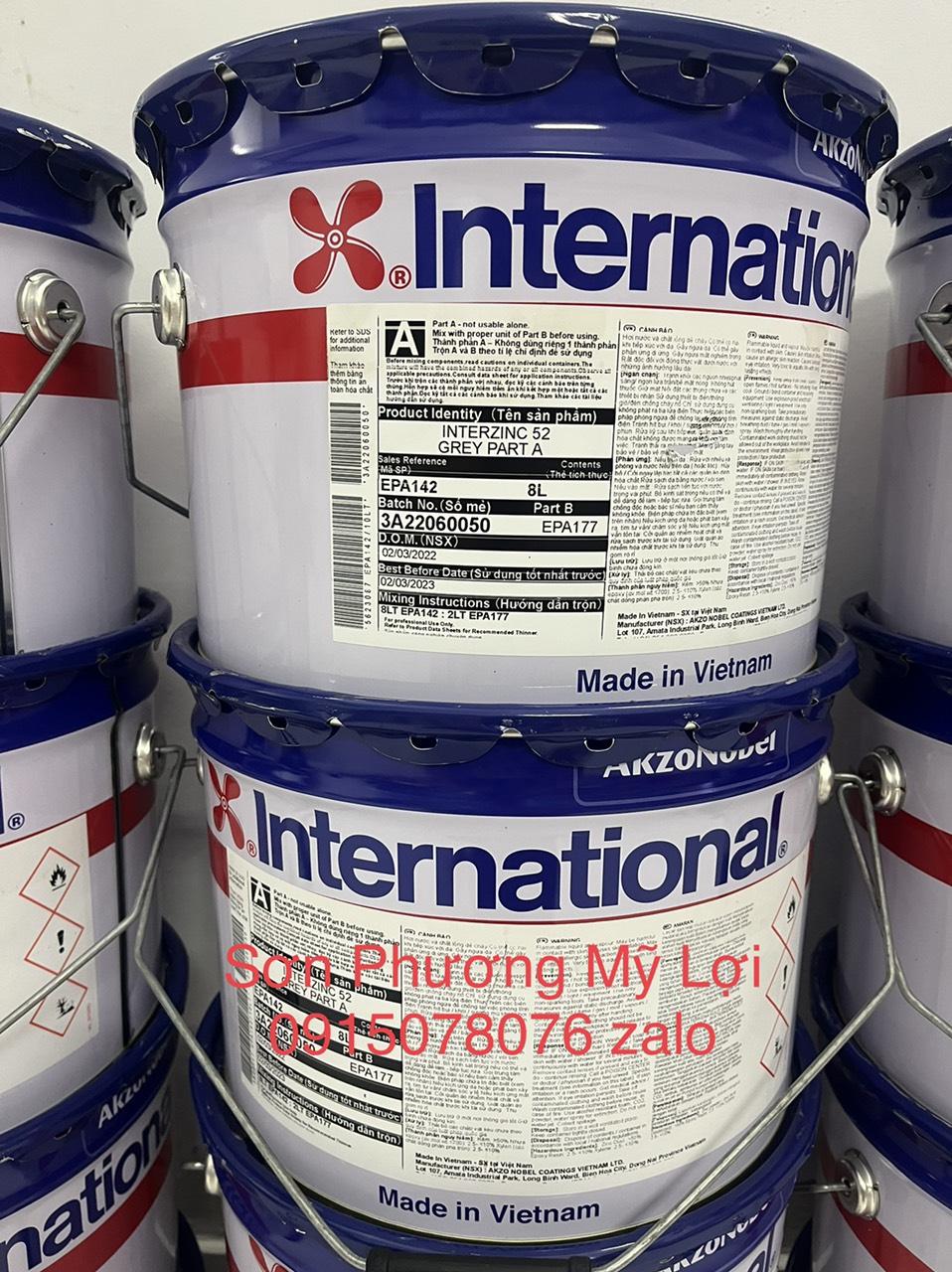 Sơn Interzinc 52: Sơn Lót Chống Rỉ Sét Mạnh Mẽ Cho Kim Loại. Sơn Interzinc 52: Sơn Lót Chống Rỉ Sét Mạnh Mẽ Cho Kim Loại.