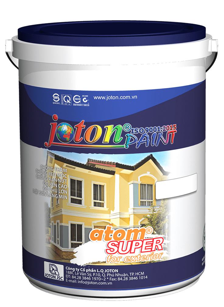 Sơn Joton Atom Super ngoại thất 18L