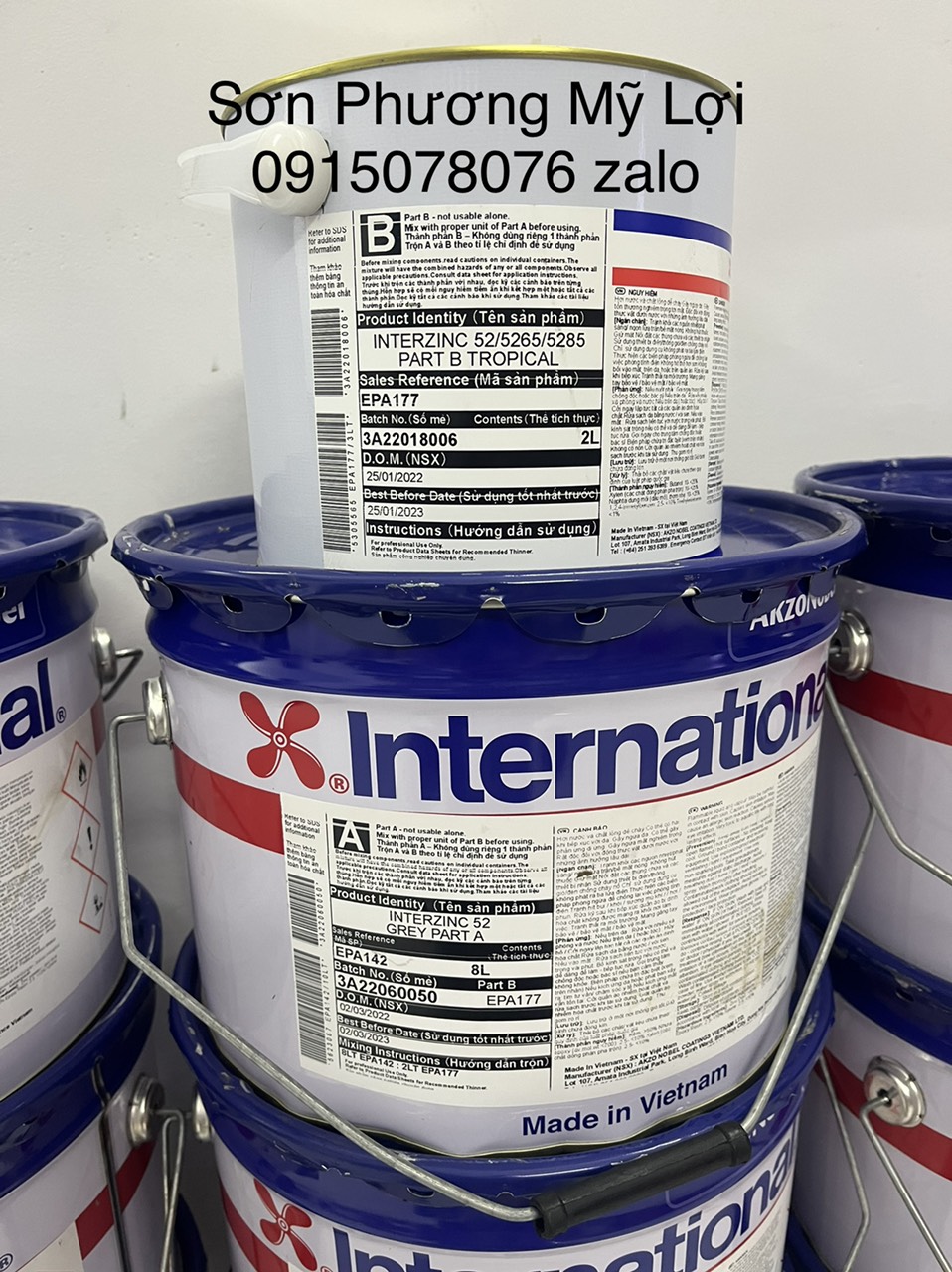 Sơn Lót Interzinc 52: Đại Lý Sơn Phân Phối Chính Hãng