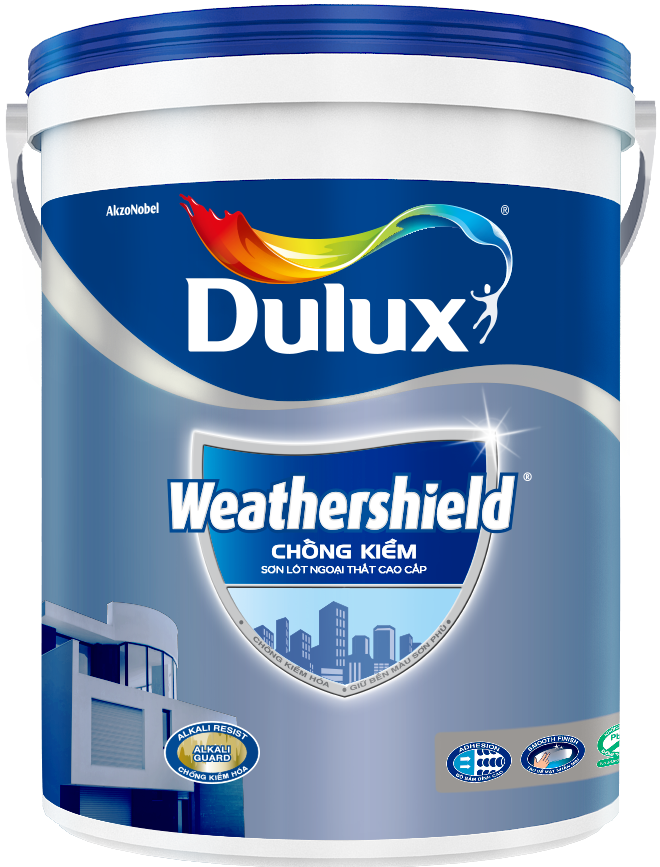 Sơn Lót Ngoại Thất Dulux Weathershield Chống Kiềm 18L