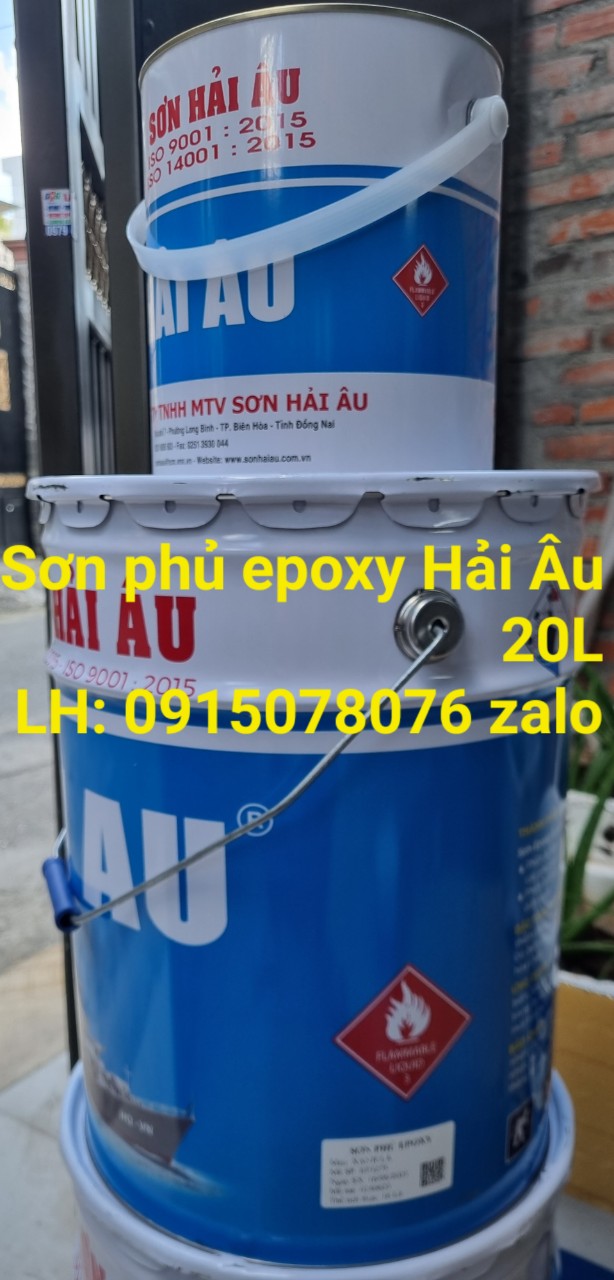 Sơn phủ Epoxy hai thành phần Hải Âu chất lượng cao Sơn phủ Epoxy hai thành phần Hải Âu chất lượng cao