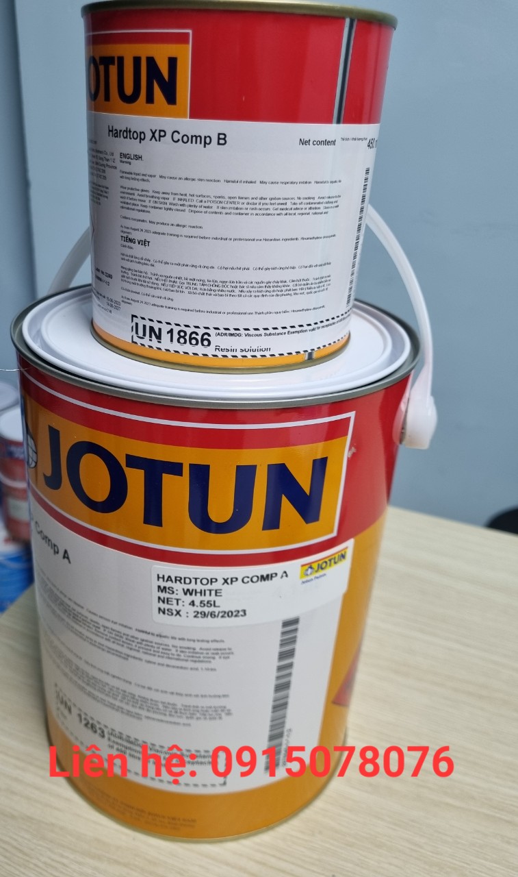 Sơn sơn Jotun cho sắt thép hai thành phần màu Ral Sơn sơn Jotun cho sắt thép hai thành phần màu Ral