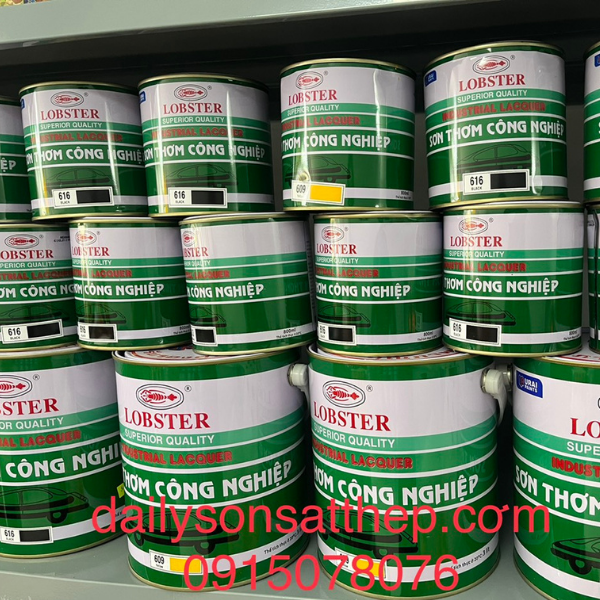Sơn thơm công nghiệp Lobster – Giải pháp cho kim loại