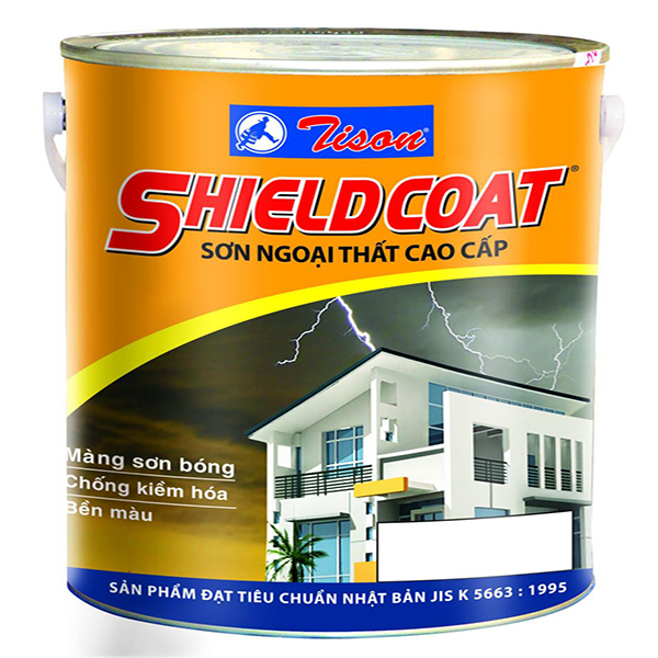 Sơn Tison shieldcoat ngoại thất bóng 5L