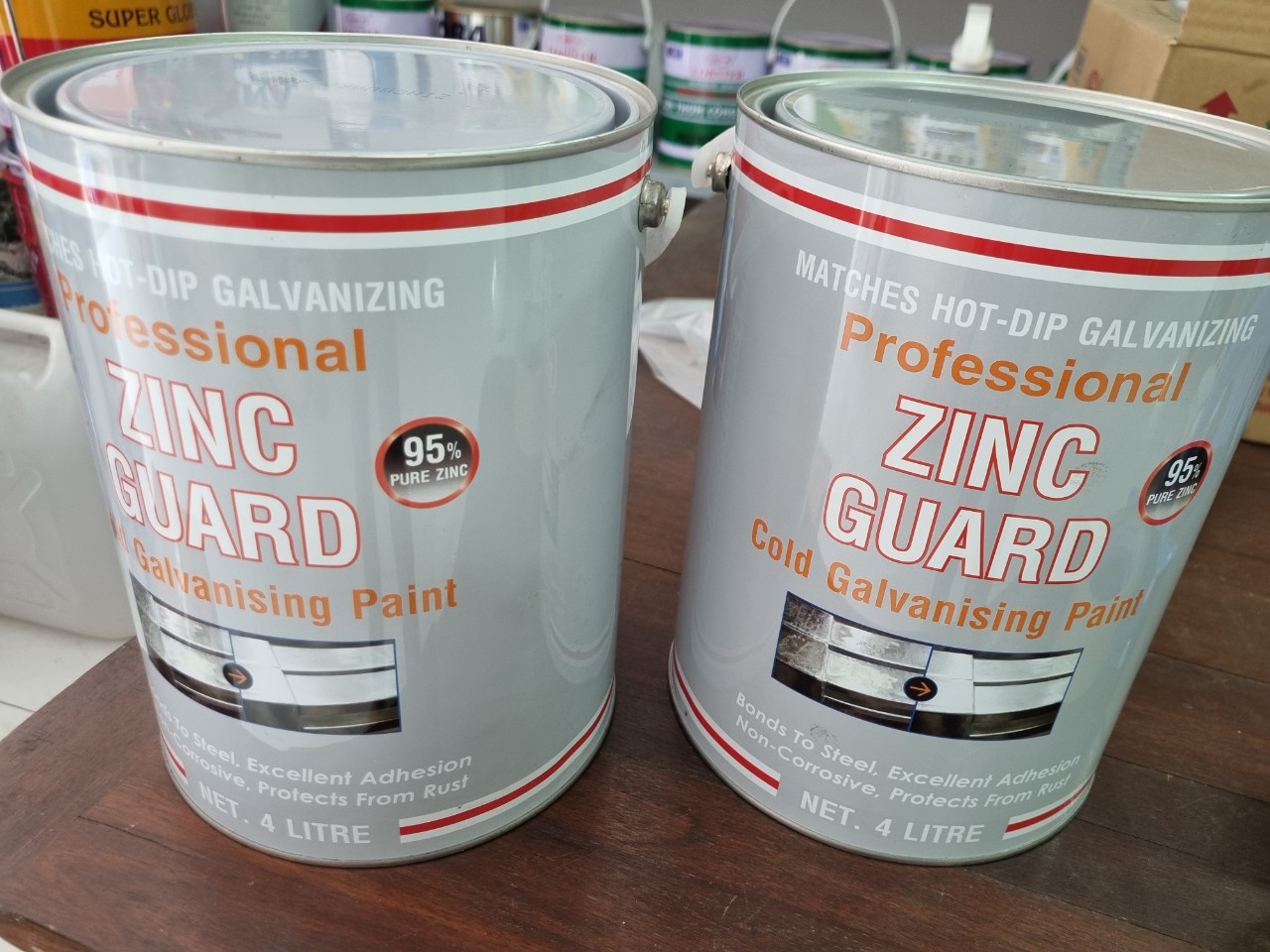 Sử Dụng Zincguard 400 Để Sửa Chữa Lớp Mạ Kẽm Bị Hư Hỏng Sử Dụng Zincguard 400 Để Sửa Chữa Lớp Mạ Kẽm Bị Hư Hỏng
