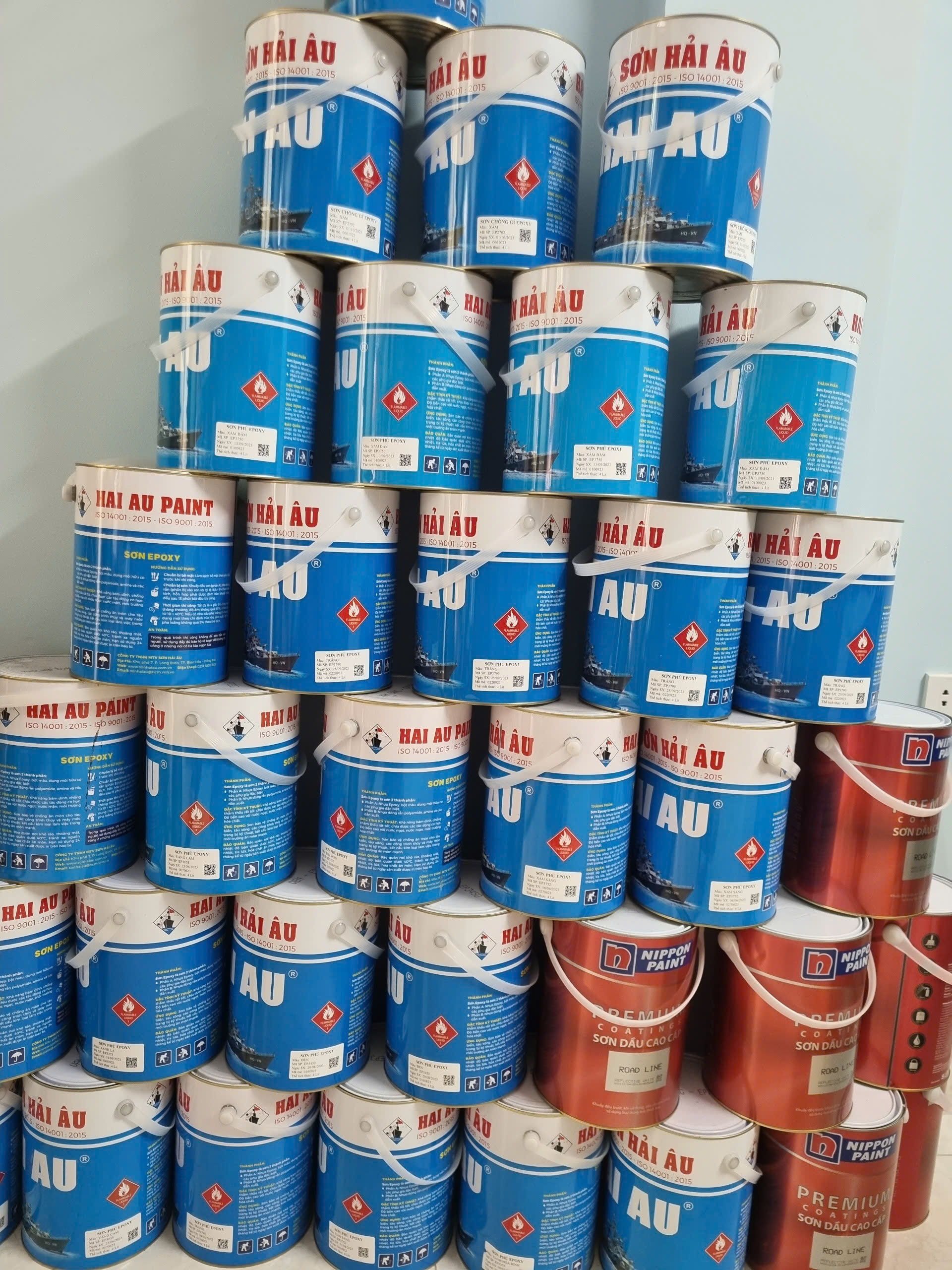 Tìm Hiểu Quy Trình Sản Xuất Sơn Hải Âu Chống Rỉ Giàu Kẽm EP2701 Chuyên Nghiệp