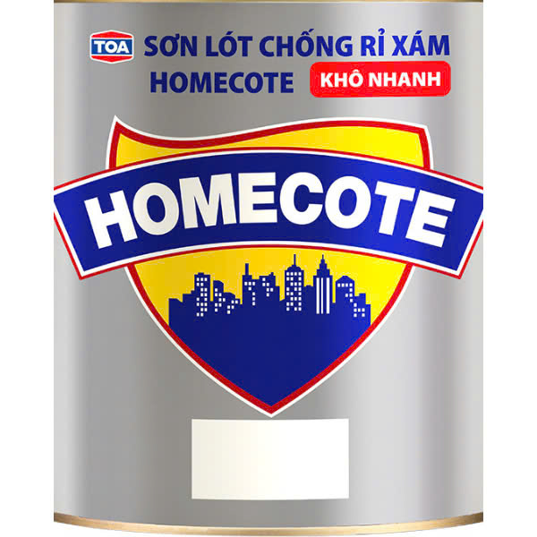 Sơn lót chống rỉ màu xám Homecote Sơn lót chống rỉ màu xám Homecote