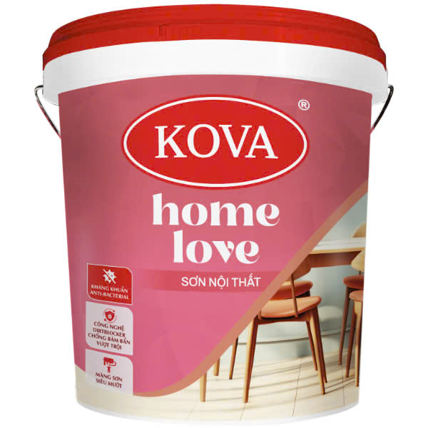 Sơn Nội Thất Cao Cấp KOVA Home Love
